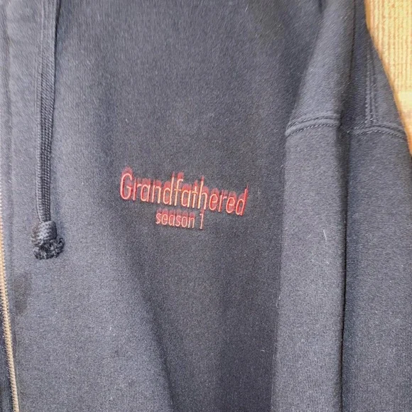 John stamos grandfathered show Hoodie with Red Logo 2XL - Picture 2 of 6